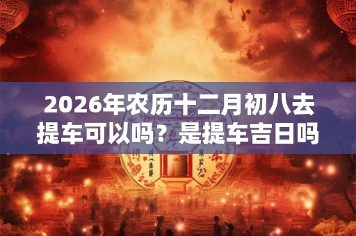 2026年农历十二月初八去提车可以吗？是提车吉日吗？