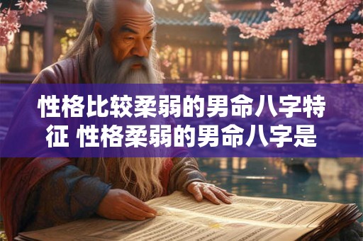 性格比较柔弱的男命八字特征 性格柔弱的男命八字是什么 性格比较柔弱的男命八字特征 性格柔弱的男命八字是什么