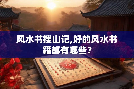 风水书搜山记,好的风水书籍都有哪些？
