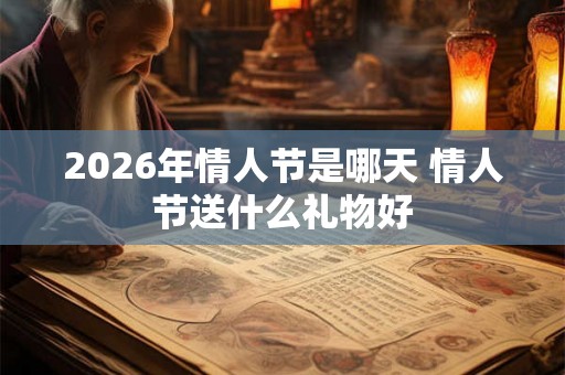 2026年情人节是哪天 情人节送什么礼物好 2026年情人节是哪天 情人节送什么礼物好