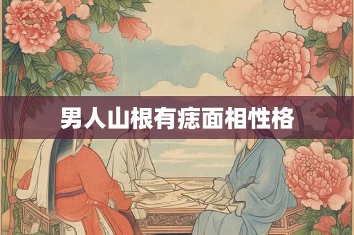男人山根有痣面相性格