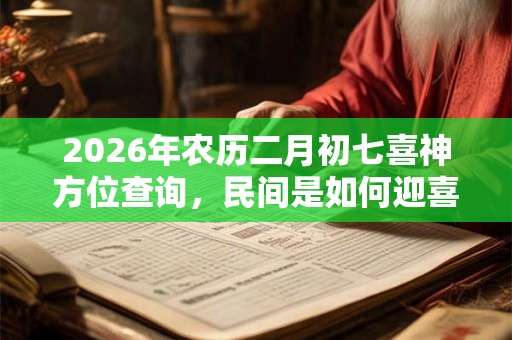 2026年农历二月初七喜神方位查询,民间是如何迎喜神的? 2026年农历二月初七喜神方位查询,民间是如何迎喜神的?