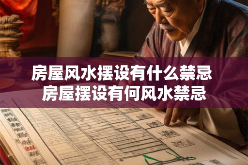 房屋风水摆设有什么禁忌 房屋摆设有何风水禁忌