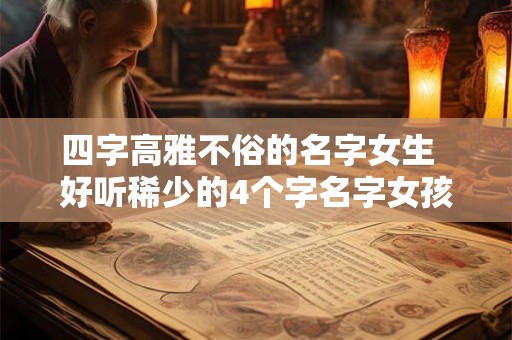四字高雅不俗的名字女生  好听稀少的4个字名字女孩