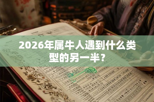 2026年属牛人遇到什么类型的另一半? 2026年属牛人遇到什么类型的另一半?