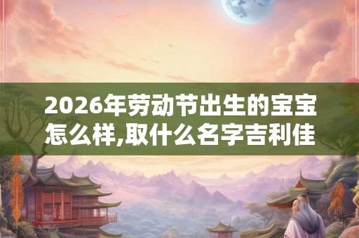 2026年劳动节出生的宝宝怎么样,取什么名字吉利佳