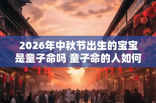 2026年中秋节出生的宝宝是童子命吗 童子命的人如何