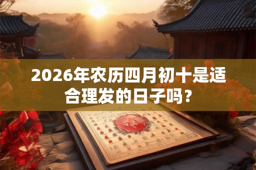 2026年农历四月初十是适合理发的日子吗? 2026年农历四月初十是适合理发的日子吗?