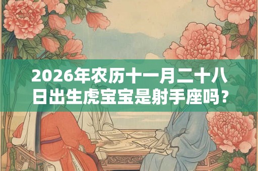 2026年农历十一月二十八日出生虎宝宝是射手座吗？