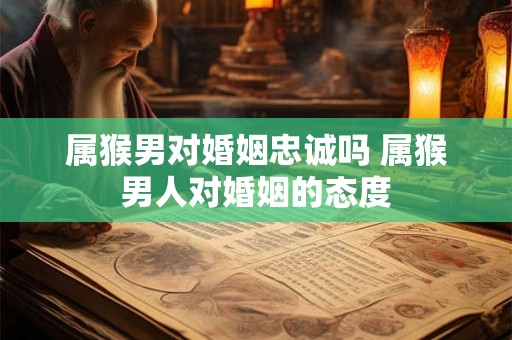 属猴男对婚姻忠诚吗 属猴男人对婚姻的态度