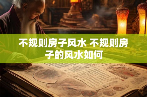 不规则房子风水 不规则房子的风水如何 不规则房子风水 不规则房子的风水如何