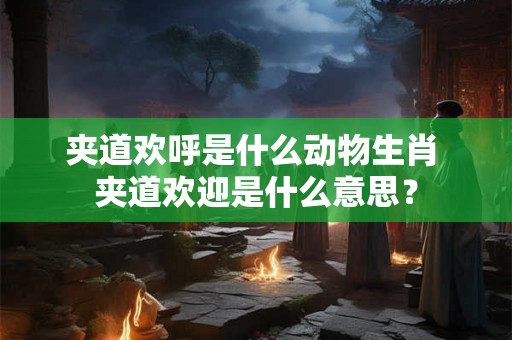 夹道欢呼是什么动物生肖 夹道欢迎是什么意思? 夹道欢呼是什么动物生肖 夹道欢迎是什么意思?