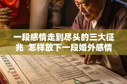 一段感情走到尽头的三大征兆 怎样放下一段婚外感情 一段感情走到尽头的三大征兆 怎样放下一段婚外感情