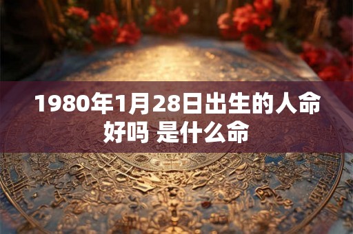 1980年1月28日出生的人命好吗 是什么命