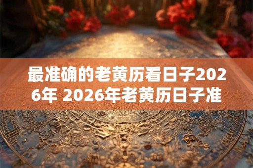 最准确的老黄历看日子2026年 2026年老黄历日子准确吗