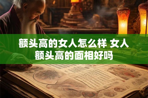 额头高的女人怎么样 女人额头高的面相好吗 额头高的女人怎么样 女人额头高的面相好吗
