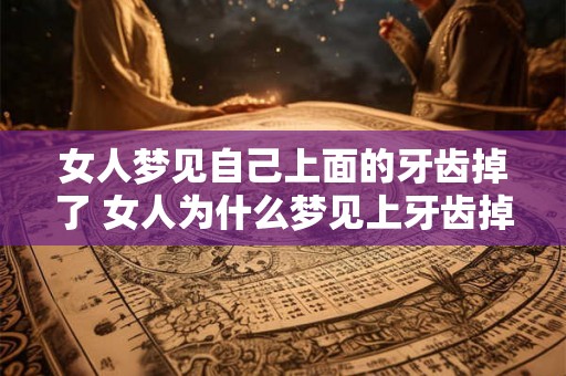 女人梦见自己上面的牙齿掉了 女人为什么梦见上牙齿掉了
