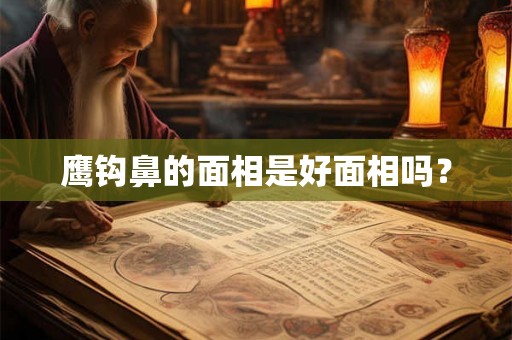 鹰钩鼻的面相是好面相吗？