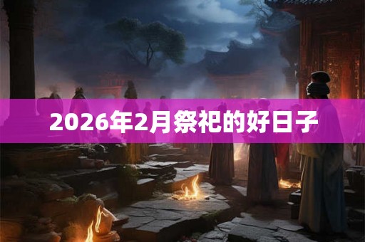 2026年2月祭祀的好日子 2026年2月祭祀的好日子