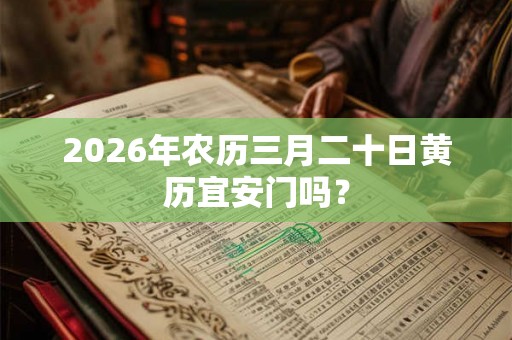 2026年农历三月二十日黄历宜安门吗？