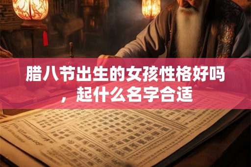 腊八节出生的女孩性格好吗，起什么名字合适