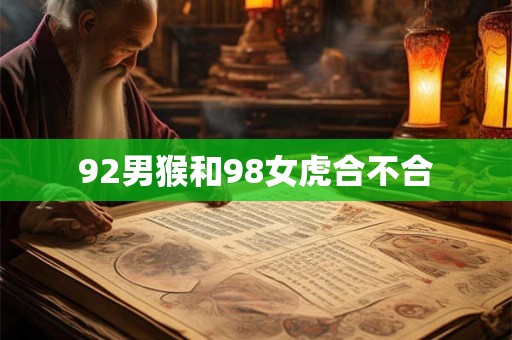 92男猴和98女虎合不合 92男猴和98女虎合不合