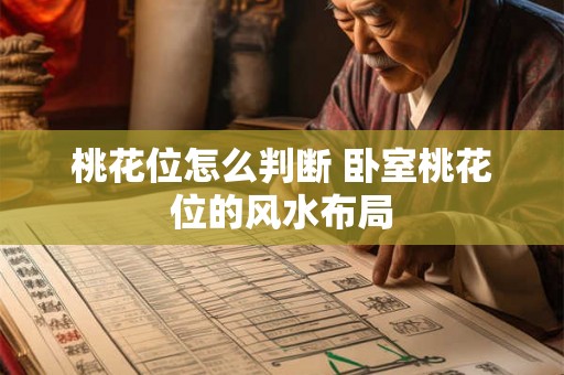 桃花位怎么判断 卧室桃花位的风水布局