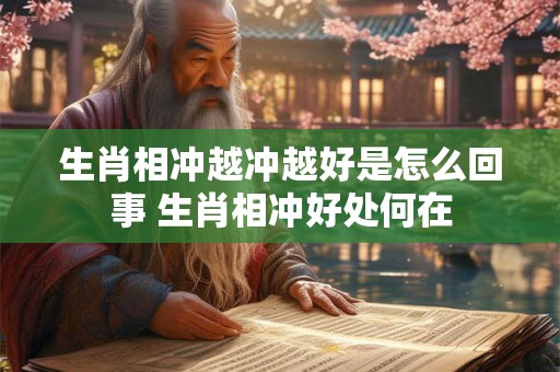 生肖相冲越冲越好是怎么回事 生肖相冲好处何在