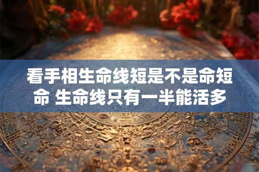 看手相生命线短是不是命短命 生命线只有一半能活多少岁