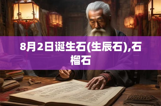 8月2日诞生石(生辰石),石榴石