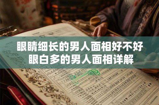眼睛细长的男人面相好不好 眼白多的男人面相详解