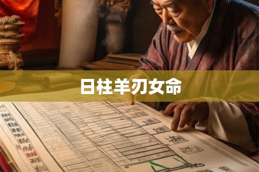 日柱羊刃女命