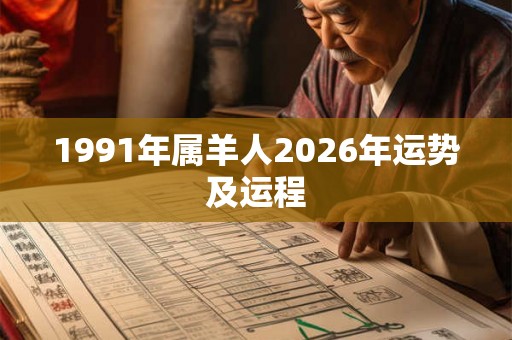 1991年属羊人2026年运势及运程