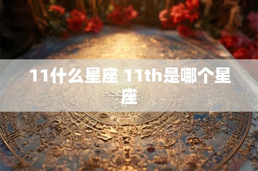 11什么星座 11th是哪个星座