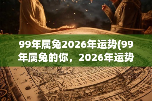 99年属兔2026年运势(99年属兔的你，2026年运势如何？)