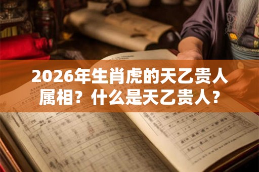 2026年生肖虎的天乙贵人属相？什么是天乙贵人？