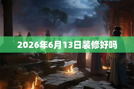 2026年6月13日装修好吗