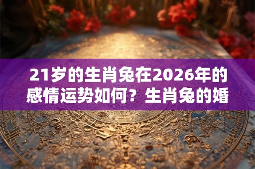 21岁的生肖兔在2026年的感情运势如何？生肖兔的婚配