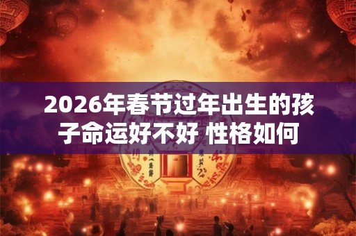 2026年春节过年出生的孩子命运好不好 性格如何 2026年春节过年出生的孩子命运好不好 性格如何