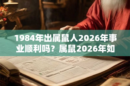 1984年出属鼠人2026年事业顺利吗？属鼠2026年如何转运？