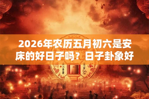 2026年农历五月初六是安床的好日子吗？日子卦象好不好？