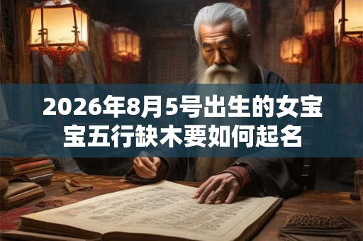 2026年8月5号出生的女宝宝五行缺木要如何起名 2026年8月5号出生的女宝宝五行缺木要如何起名