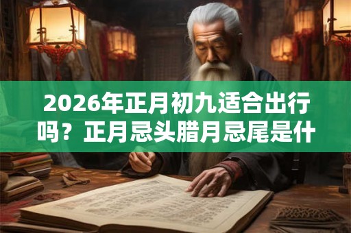 2026年正月初九适合出行吗？正月忌头腊月忌尾是什么意思？
