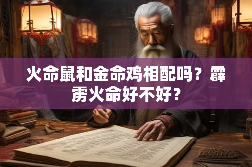 火命鼠和金命鸡相配吗？霹雳火命好不好？