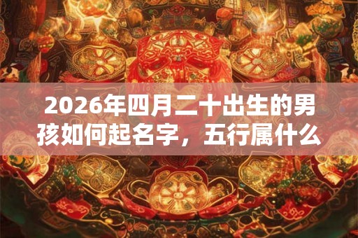 2026年四月二十出生的男孩如何起名字,五行属什么 2026年四月二十出生的男孩如何起名字,五行属什么