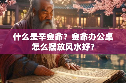 什么是辛金命？金命办公桌怎么摆放风水好？