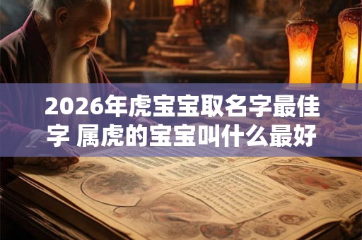 2026年虎宝宝取名字最佳字 属虎的宝宝叫什么最好 2026年虎宝宝取名字最佳字 属虎的宝宝叫什么最好