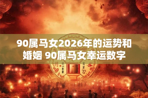 90属马女2026年的运势和婚姻 90属马女幸运数字