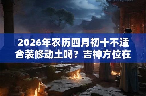 2026年农历四月初十不适合装修动土吗?吉神方位在哪? 2026年农历四月初十不适合装修动土吗?吉神方位在哪?