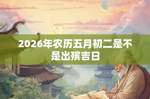 2026年农历五月初二是不是出殡吉日